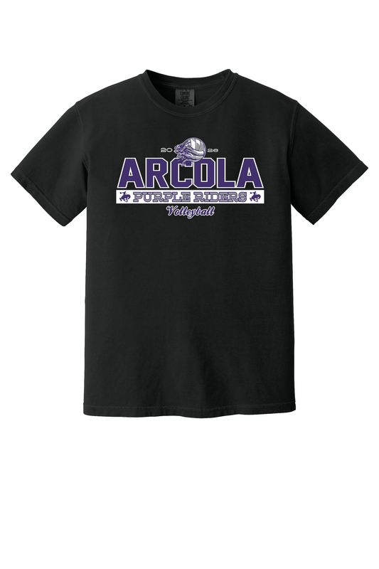Arcola - Volleyball - Design 01 - T-shirt - Comfort Color 1717