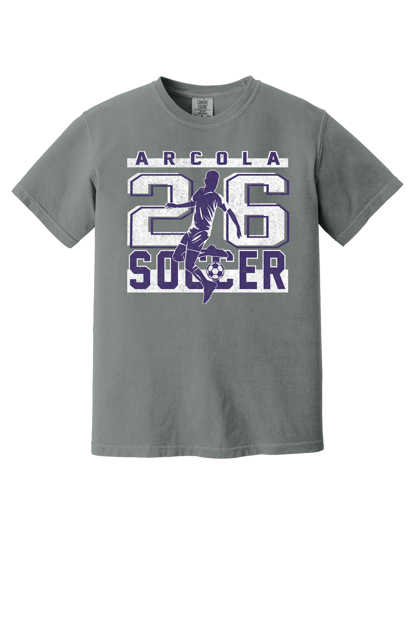 Arcola - Soccer - Design 02 - T-shirt - Comfort Color 1717