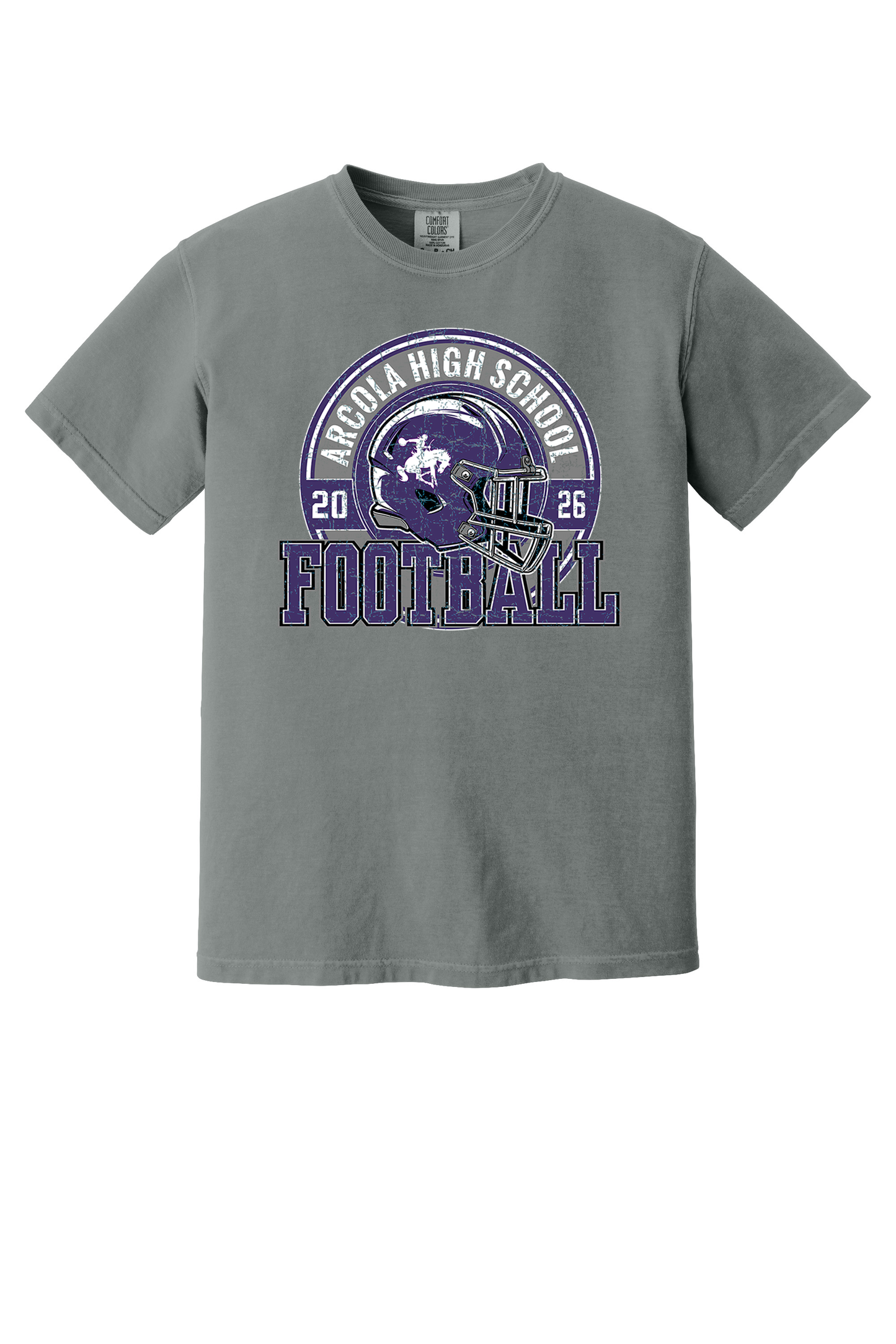 Arcola - Football - Design 02 - T-shirt - Comfort Color 1717