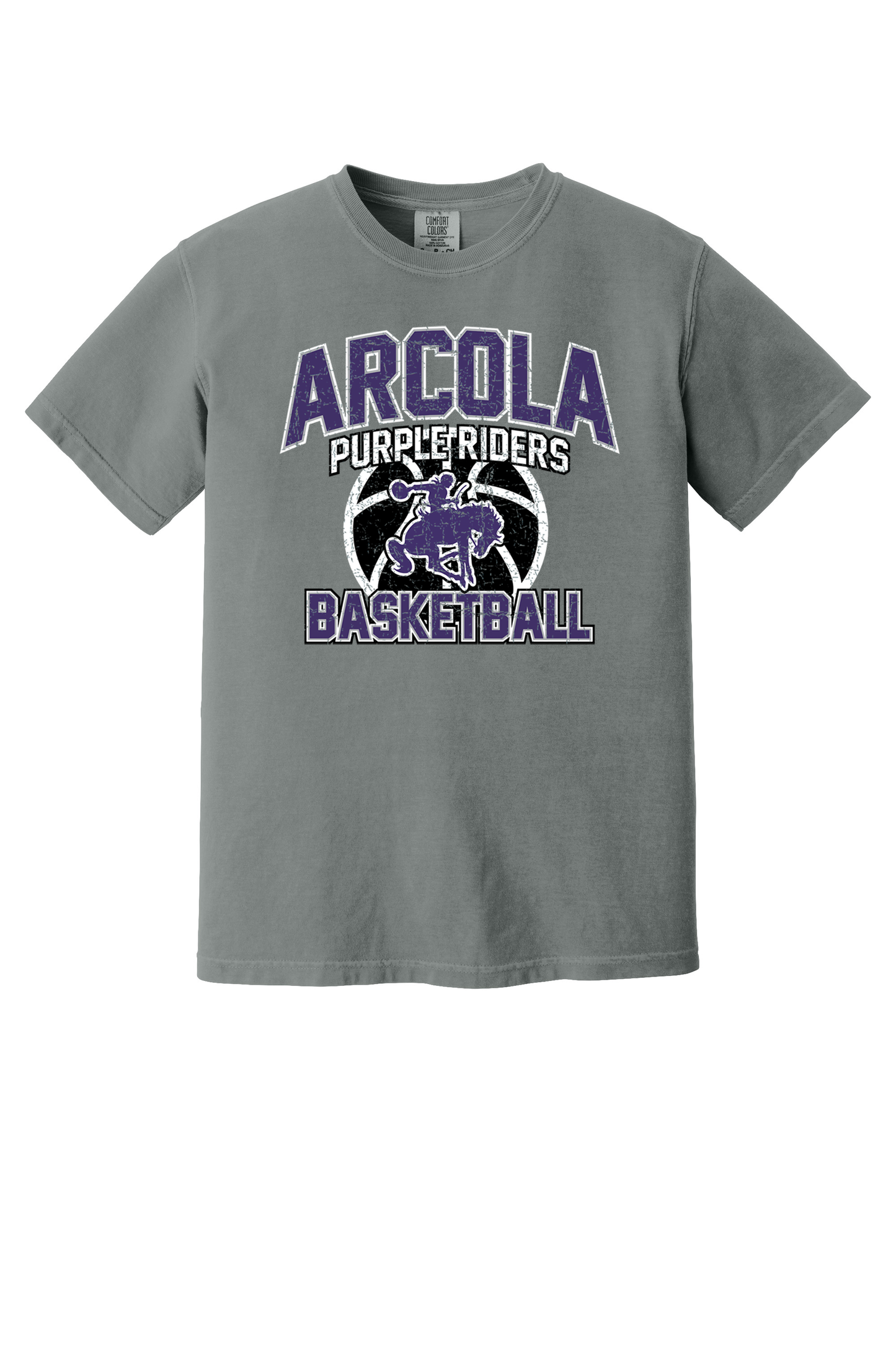 Arcola - Basketball - Design 01 - T-shirt - Comfort Color 1717