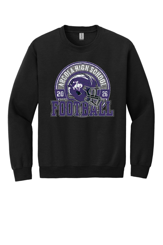 Arcola - Football - Design 02 - Crewneck Sweatshirt - Gildan 18000