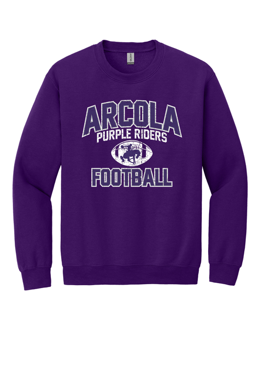 Arcola - Football - Design 01 - Crewneck Sweatshirt - Gildan 18000