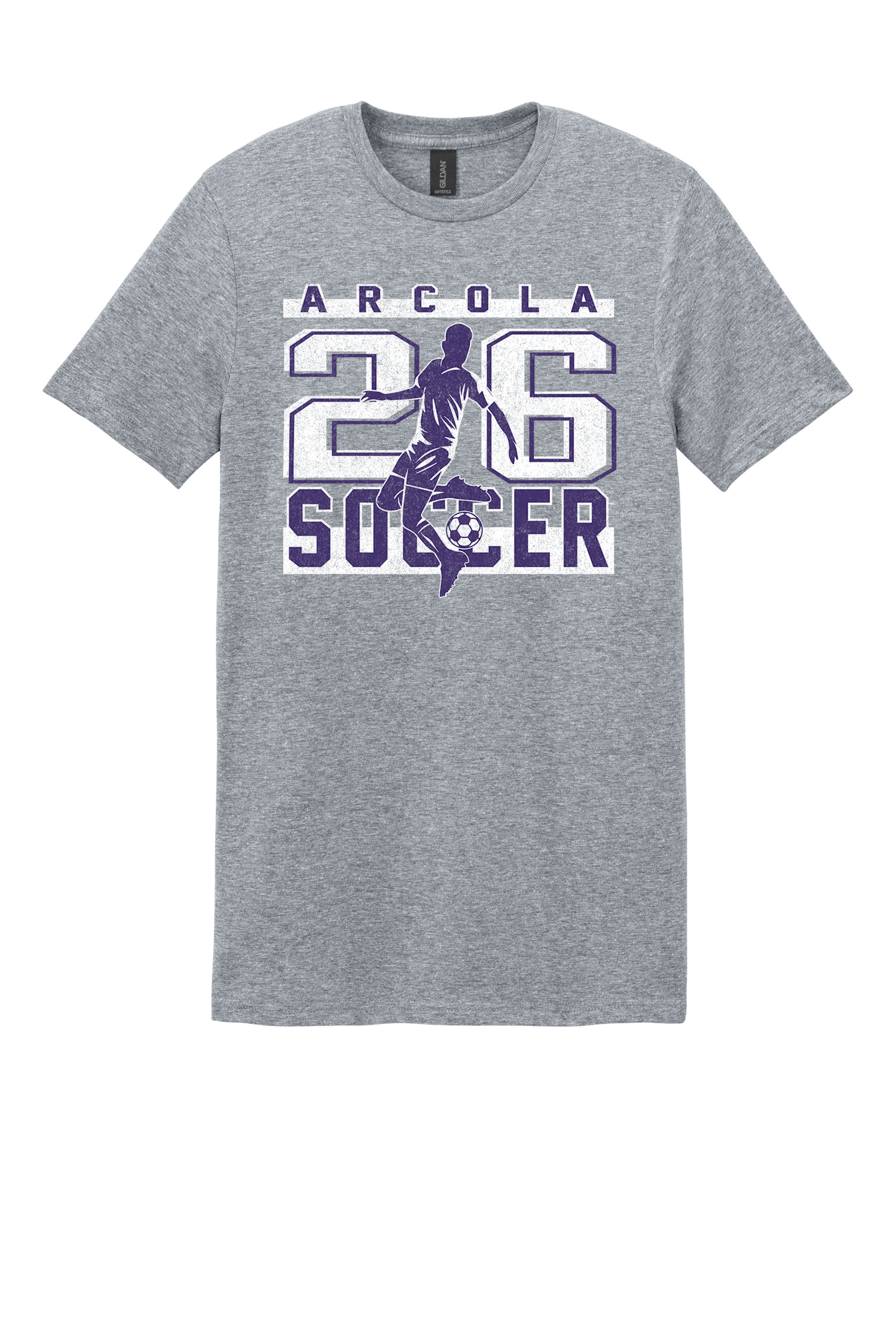 Arcola - Soccer - Design 02 - T-shirt - Gildan 64000