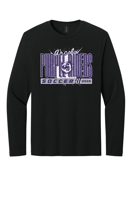Arcola - Soccer - Design 01 - Long Sleeve T - Gildan 64400