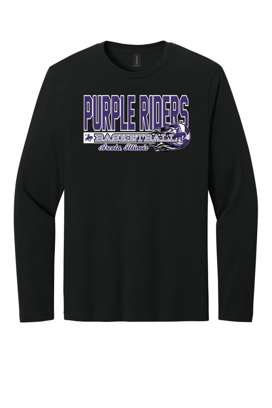 Arcola - Basketball - Design 03 - Long Sleeve T - Gildan 64400