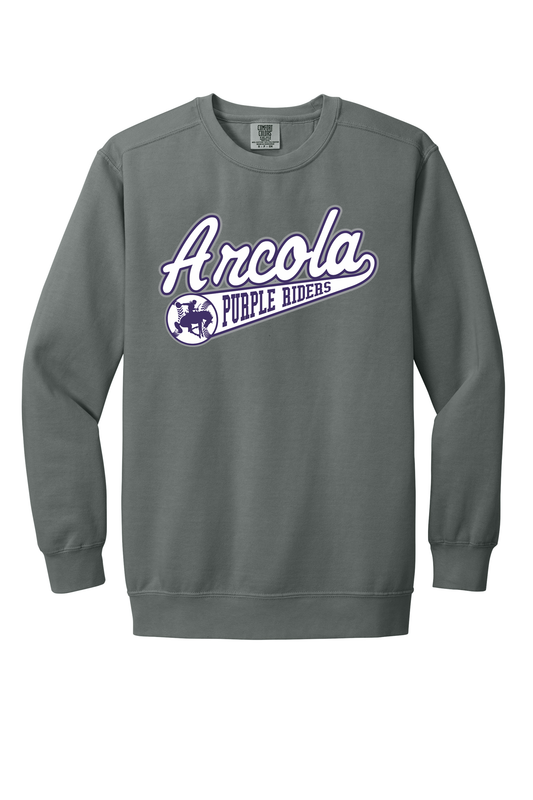 Arcola - Baseball - Design 01 - Crewneck Sweatshirt - Comfort Color 1566