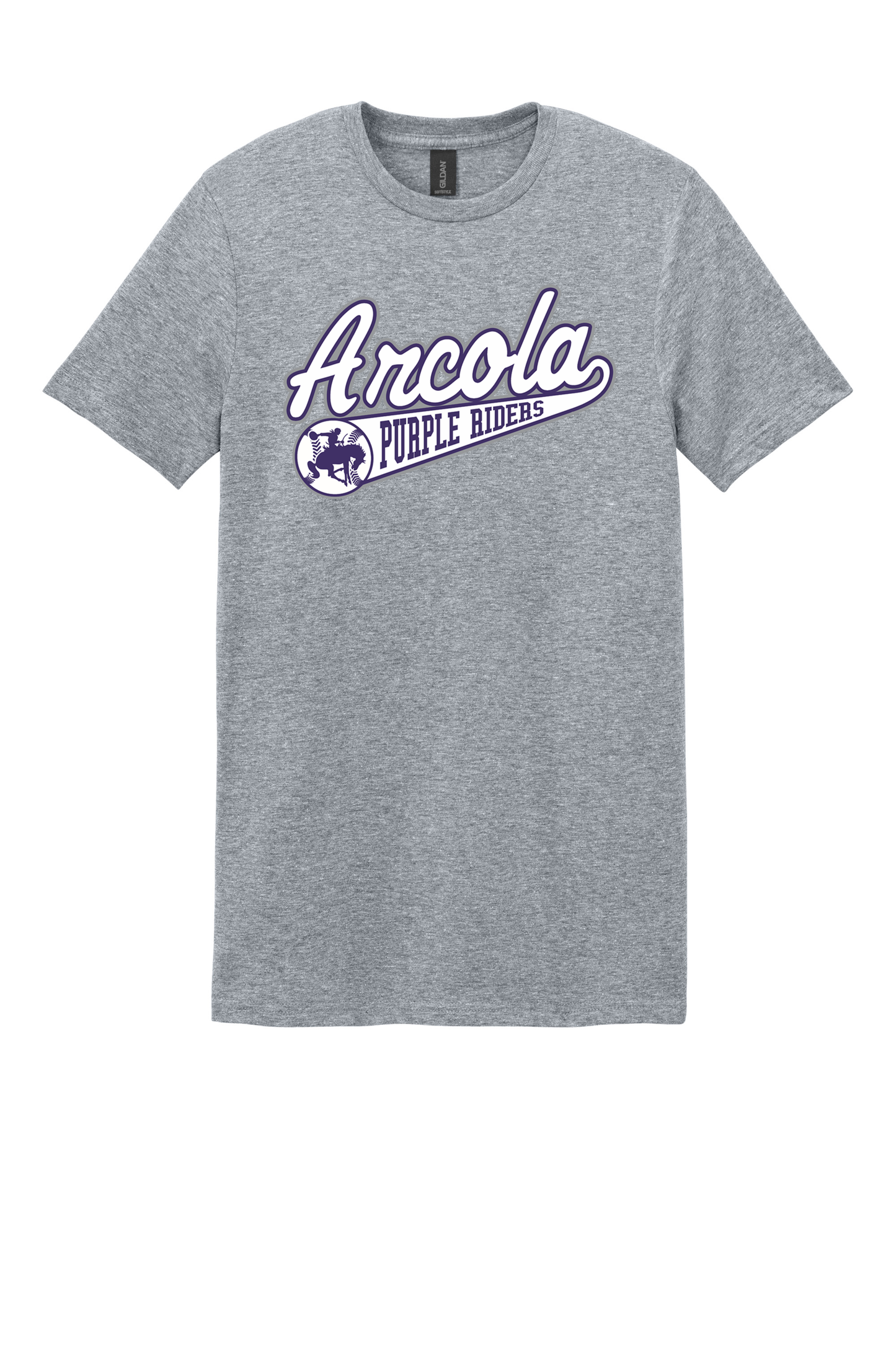 Arcola - Baseball - Design 01 - T-shirt - Gildan 64000