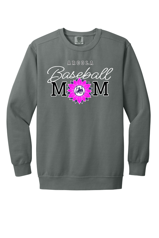 Arcola - Baseball - Design 02 - Crewneck Sweatshirt - Comfort Color 1566
