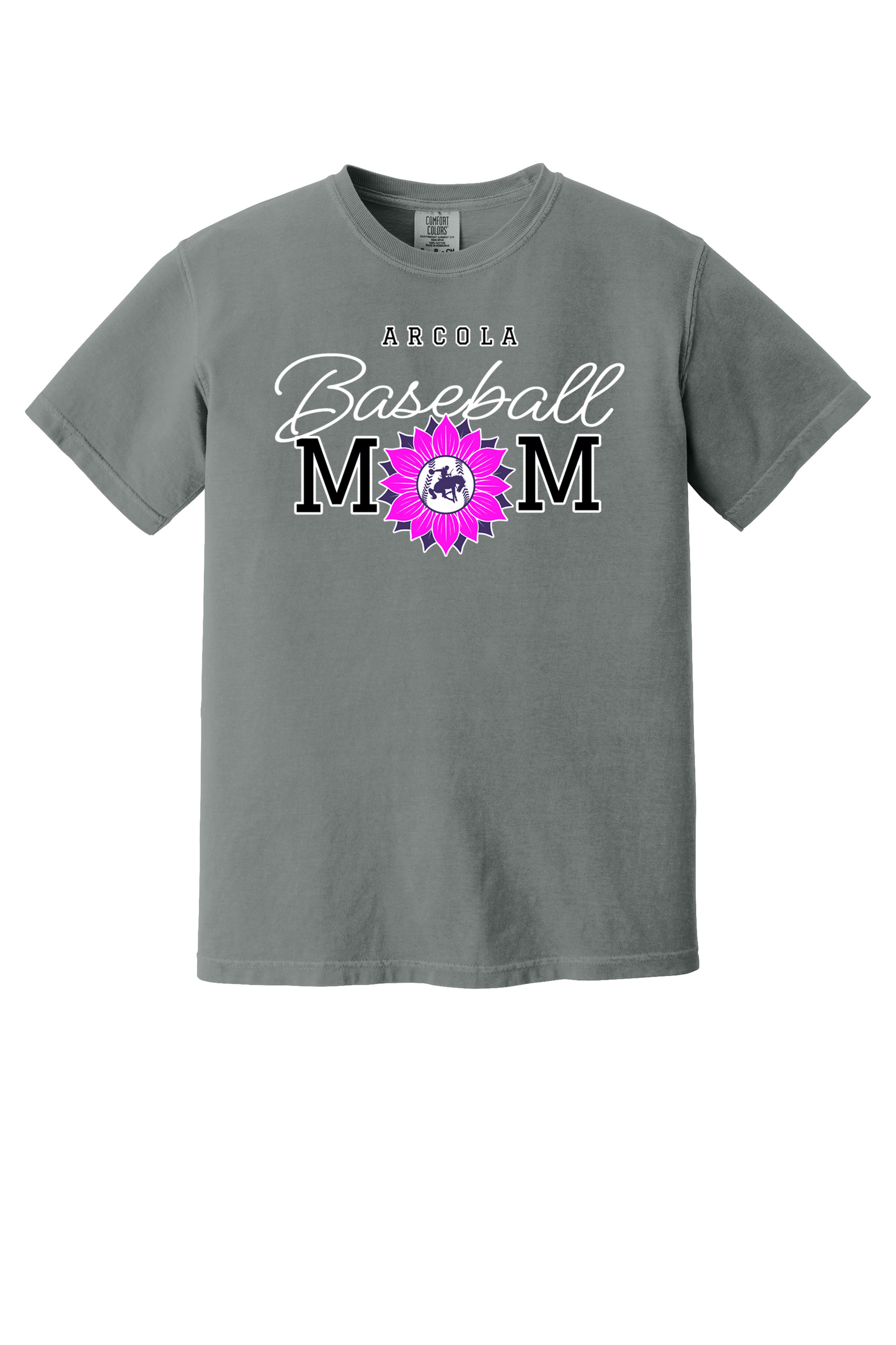 Arcola - Baseball - Design 02 - T-shirt - Comfort Color 1717