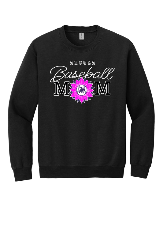 Arcola - Baseball - Design 02 - Crewneck Sweatshirt - Gildan 18000