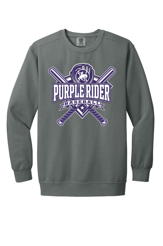 Arcola - Baseball - Design 03 - Crewneck Sweatshirt - Comfort Color 1566