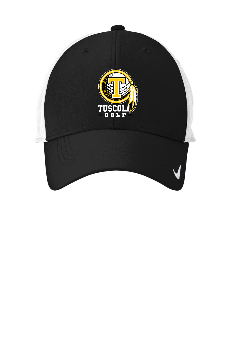 Tuscola Golf - 2026 - Embroidered Nike - Black Front White Back - NKFB6447