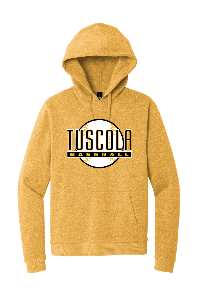 Tuscola Hornets Baseball 2026 - District Perfect Tri Fleece Pullover Hoodie - Ball Logo - DT1300