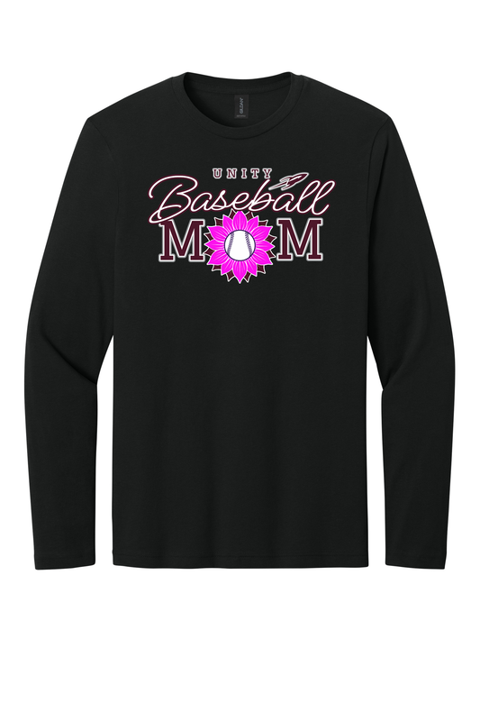 Unity - Baseball - Design 02 - Long Sleeve T - Gildan 64400 - Black