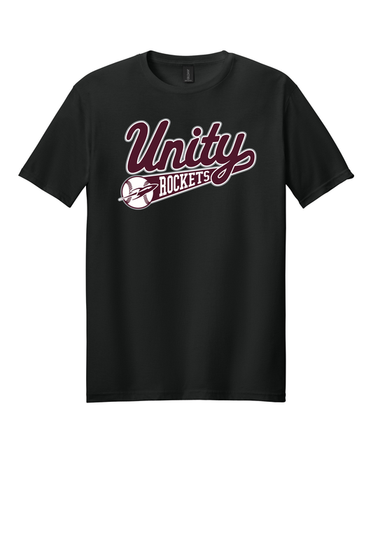 Unity - Baseball - Design 01 - T-shirt - Gildan 64000 - Black