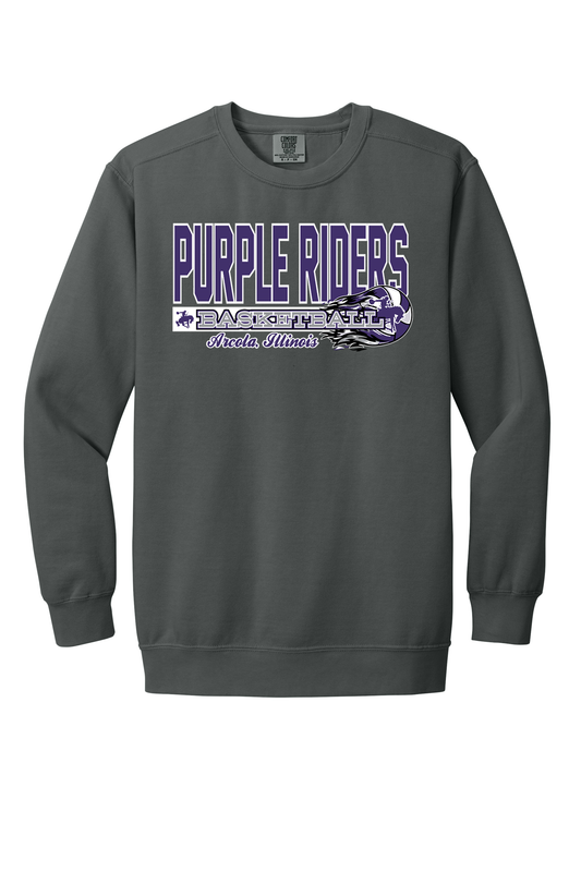 Arcola - Basketball - Design 03 -  Crewneck Sweatshirt - Comfort Color 1566