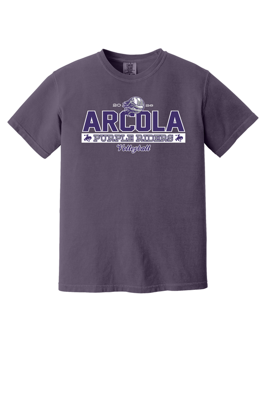 Arcola - Volleyball - Design 01 -  T-shirt - Comfort Color 1717
