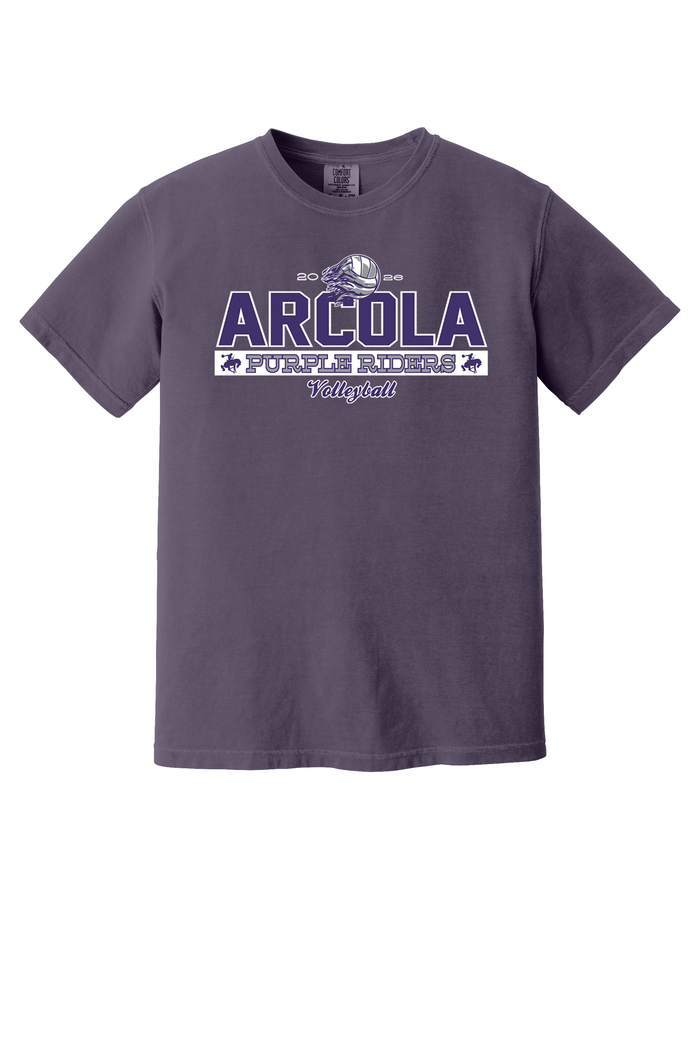 Arcola - Volleyball - Design 01 -  T-shirt - Comfort Color 1717