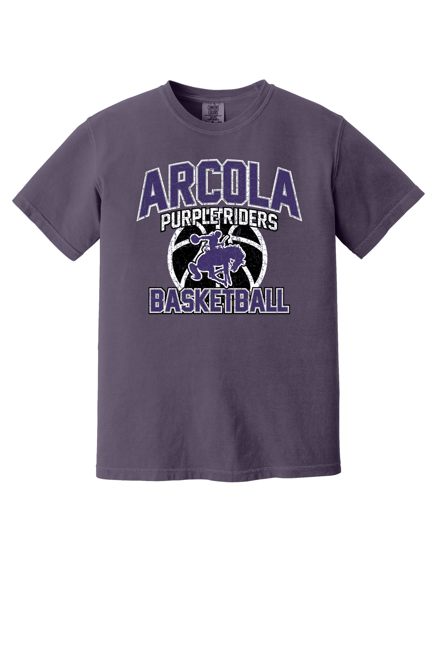 Arcola - Basketball - Design 01 -  T-shirt - Comfort Color 1717