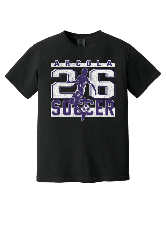 Arcola - Soccer - Design 02 -  T-shirt - Comfort Color 1717