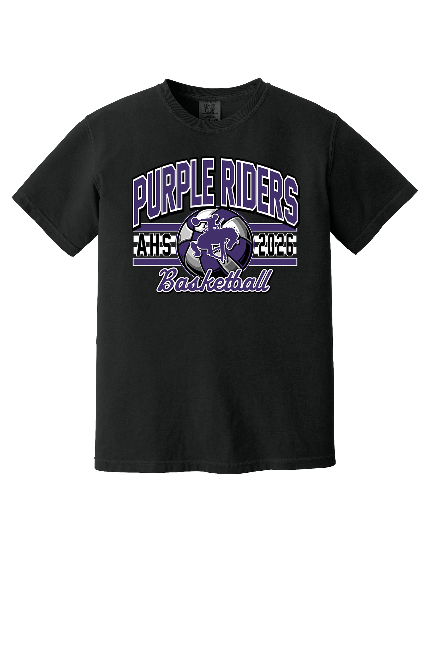 Arcola - Basketball - Design 02 -  T-shirt - Comfort Color 1717