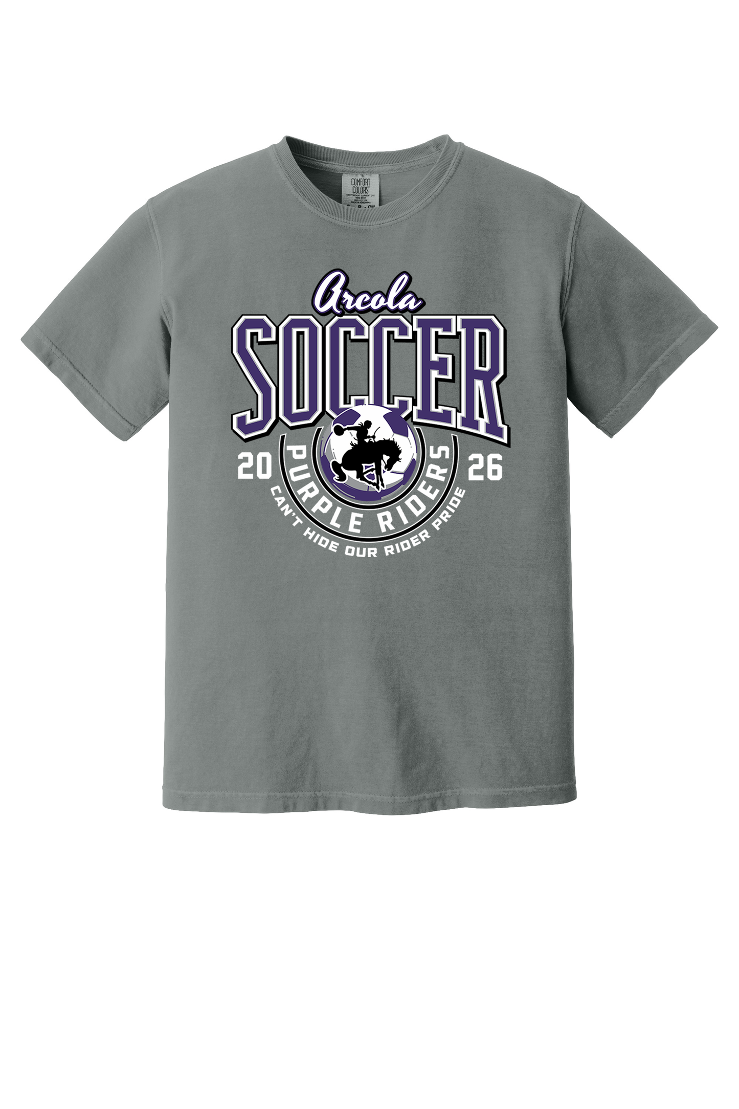 Arcola - Soccer - Design 03 -  T-shirt - Comfort Color 1717