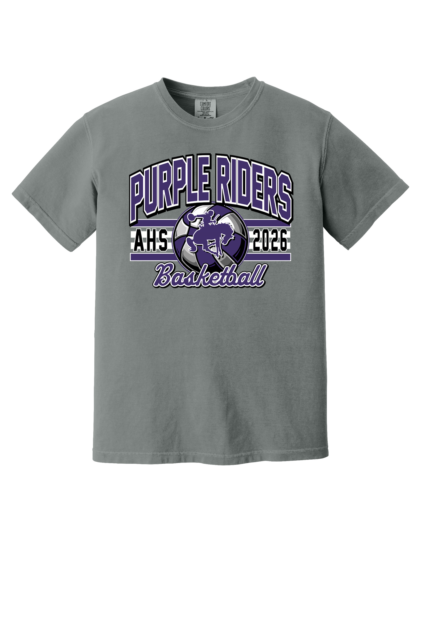 Arcola - Basketball - Design 02 -  T-shirt - Comfort Color 1717