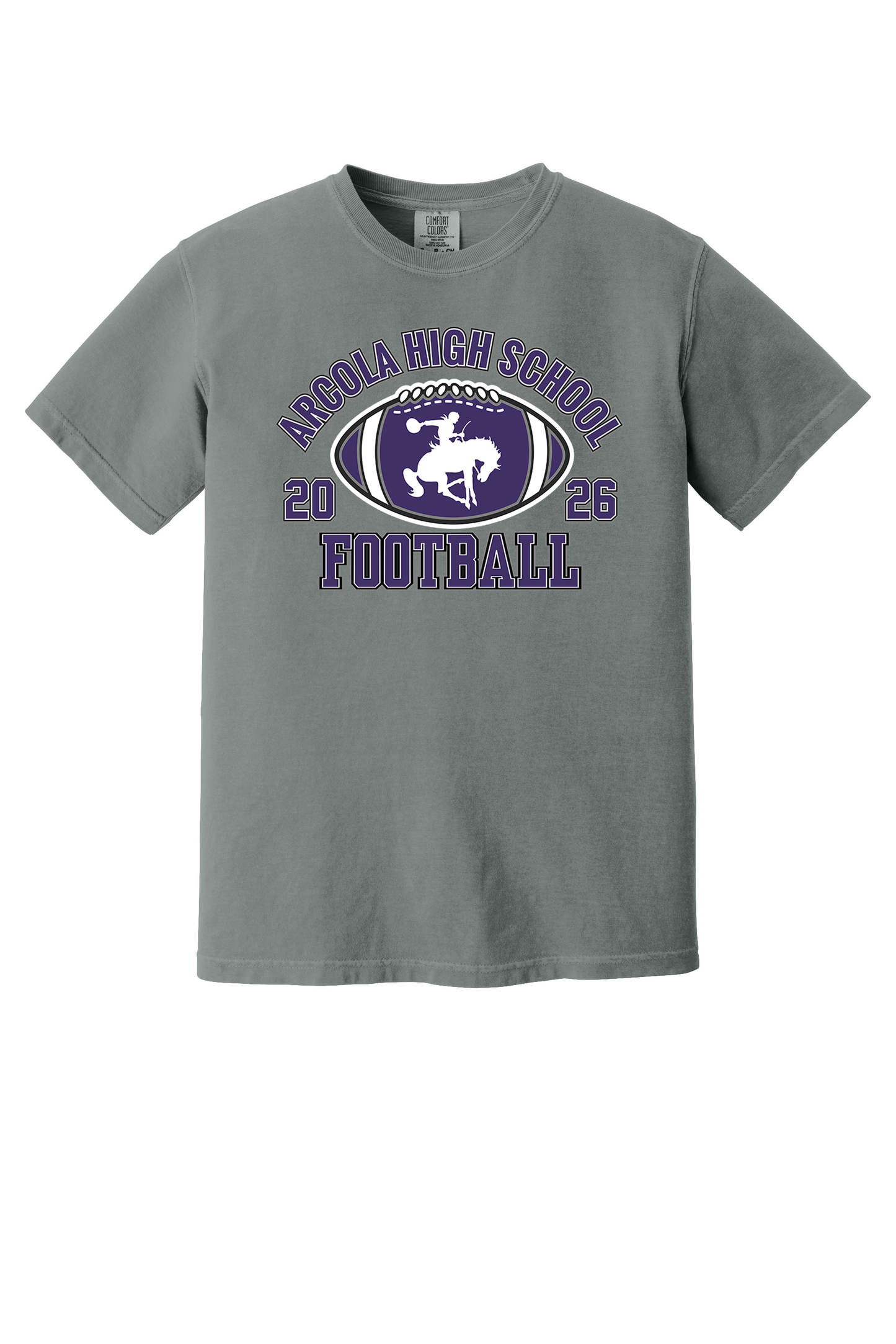 Arcola - Football - Design 03 -  T-shirt - Comfort Color 1717