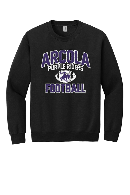 Arcola - Football - Design 01 -  Crewneck Sweatshirt - Gildan 18000
