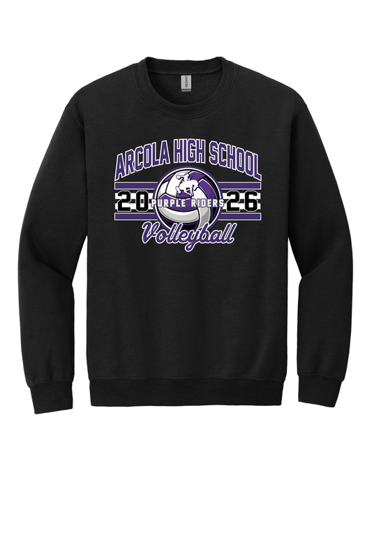 Arcola - Volleyball - Design 03 -  Crewneck Sweatshirt - Gildan 18000