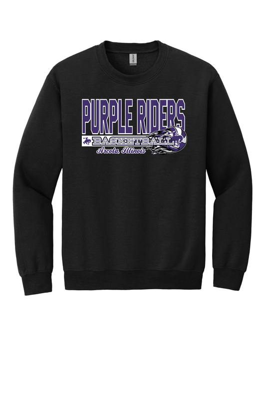 Arcola - Basketball - Design 03 -  Crewneck Sweatshirt - Gildan 18000