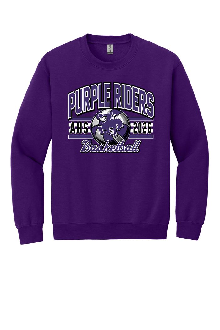Arcola - Basketball - Design 02 -  Crewneck Sweatshirt - Gildan 18000