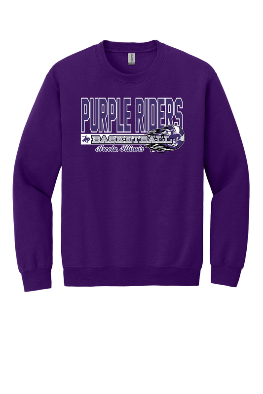 Arcola - Basketball - Design 03 -  Crewneck Sweatshirt - Gildan 18000