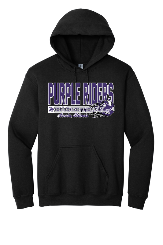 Arcola - Basketball - Design 03 -  Hooded Sweatshirt - Gildan 18500