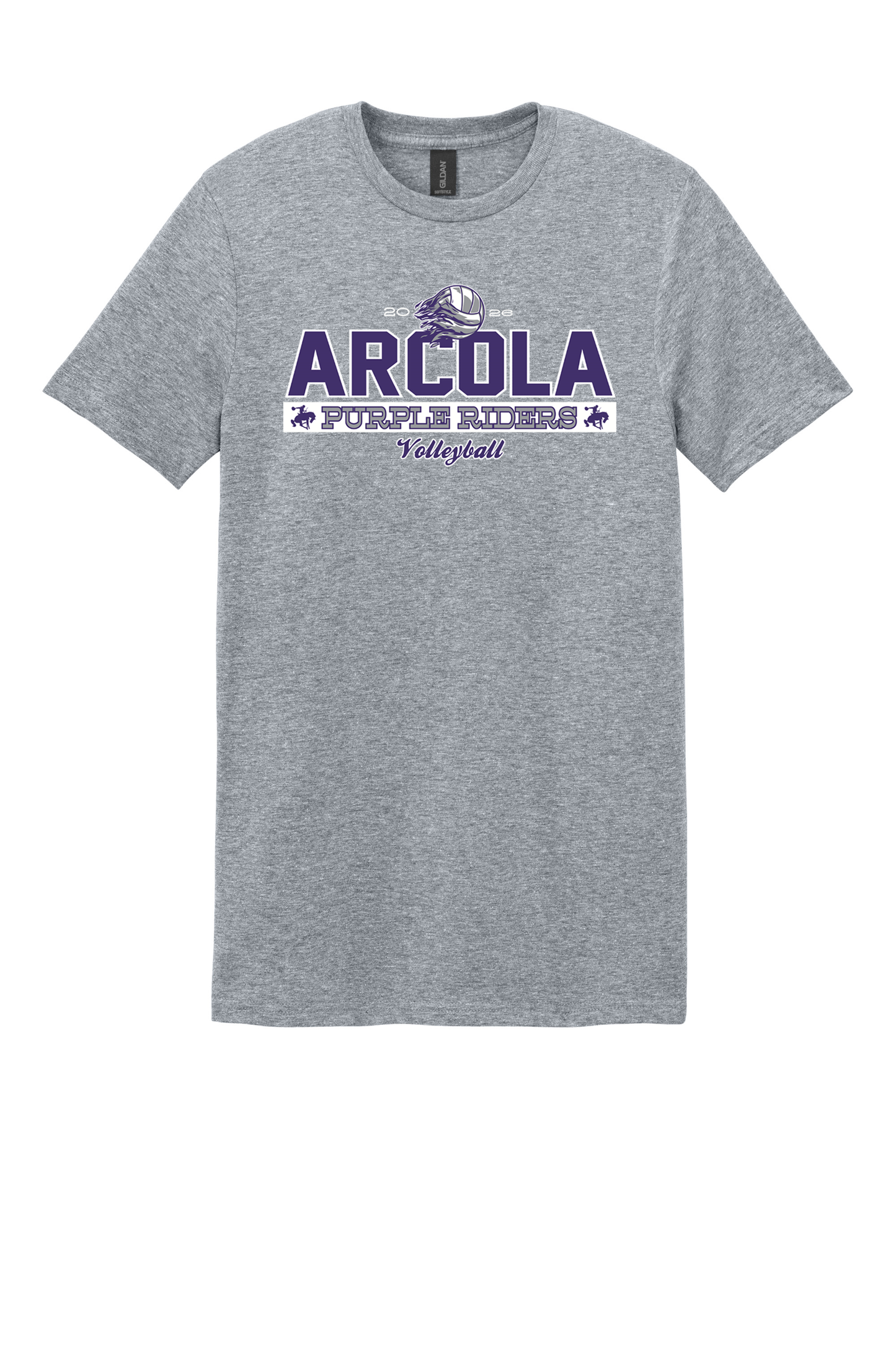 Arcola - Volleyball - Design 01 -  T-shirt - Gildan 64000