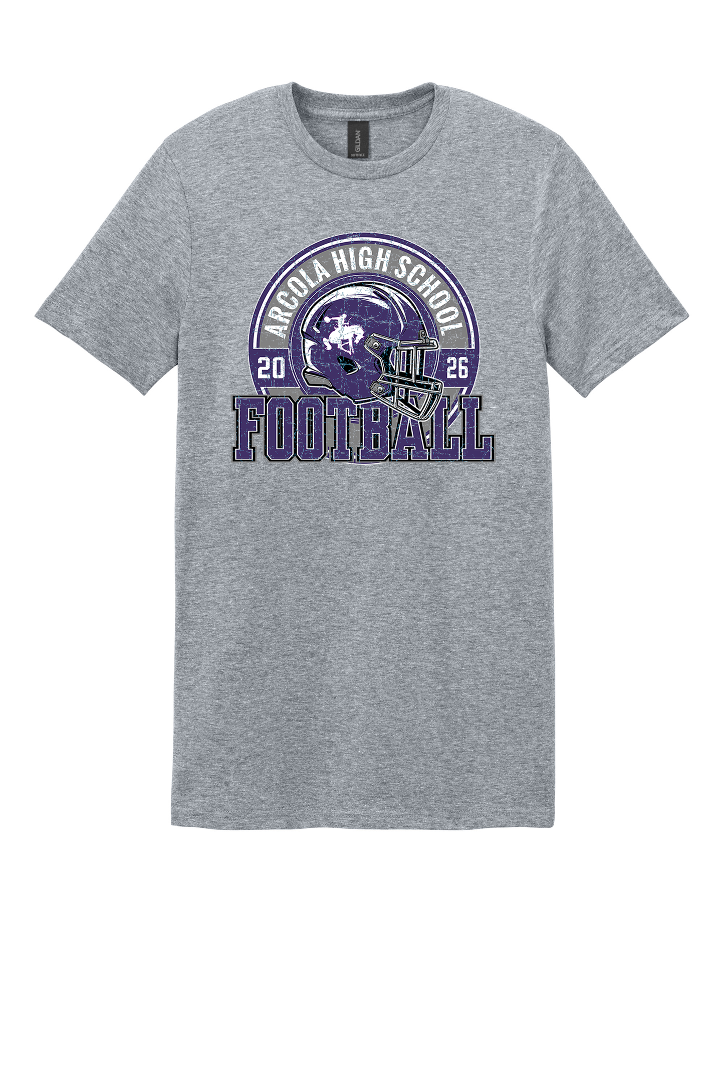 Arcola - Football - Design 02 -  T-shirt - Gildan 64000