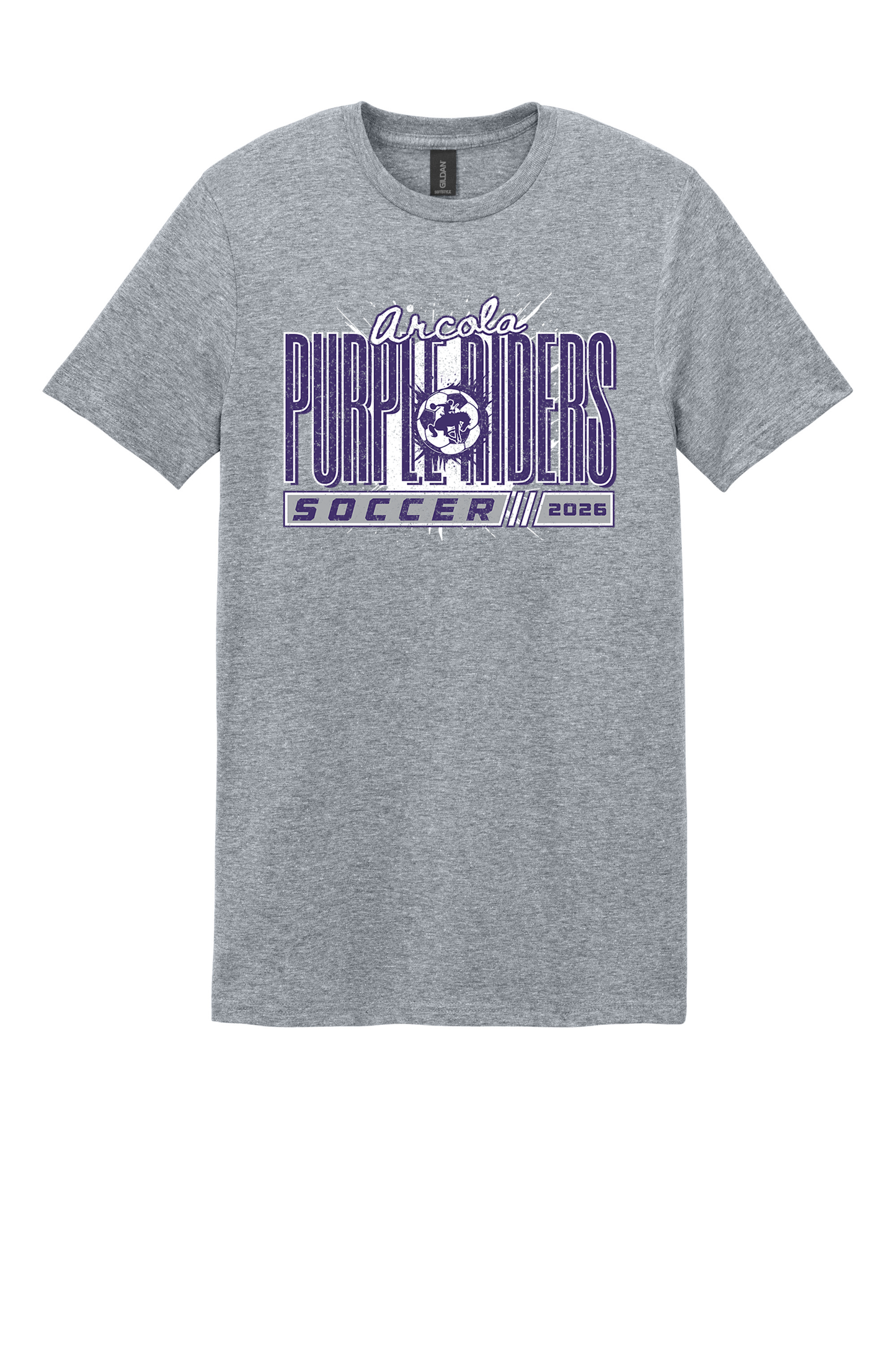 Arcola - Soccer - Design 01 -  T-shirt - Gildan 64000