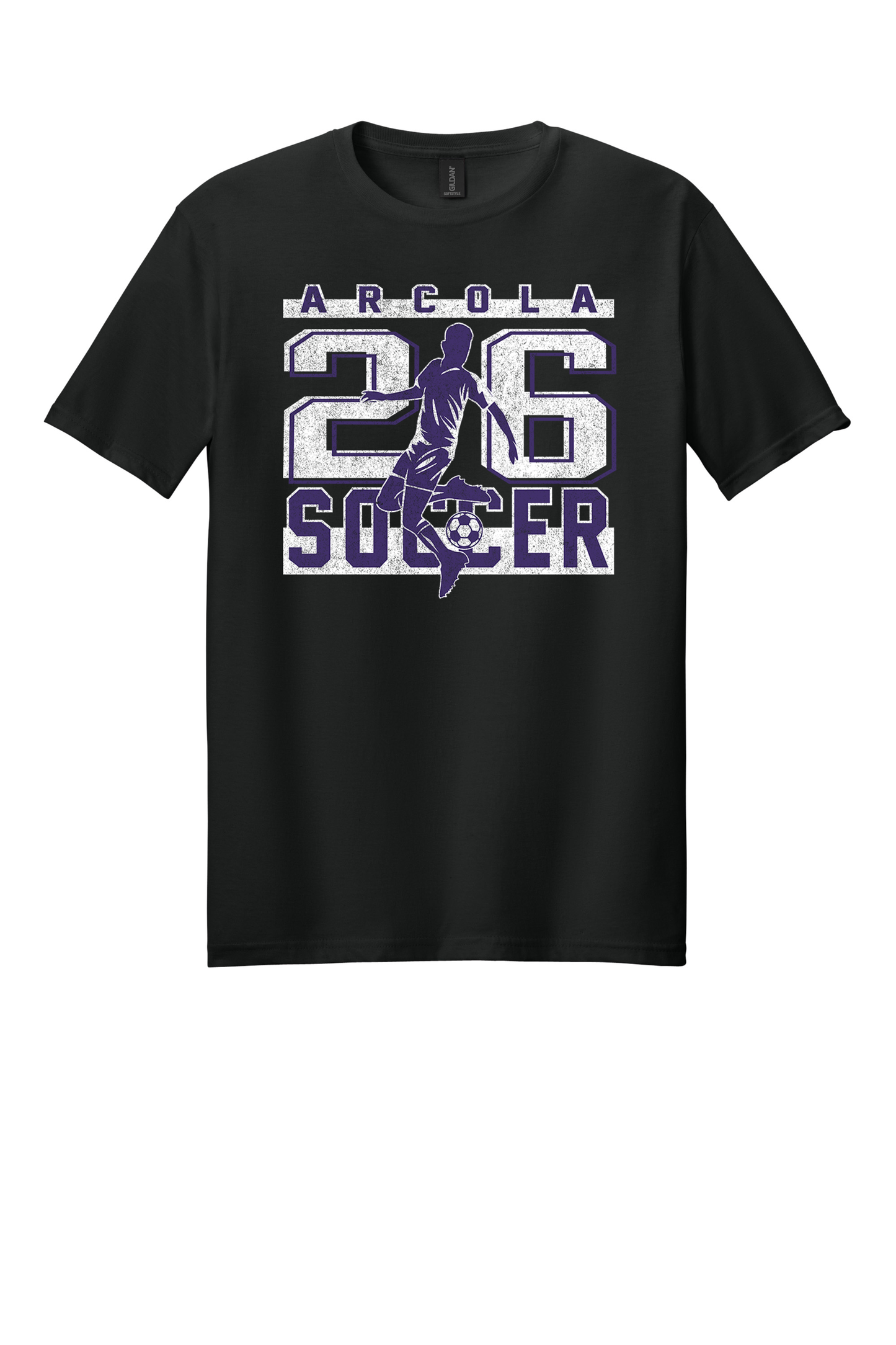Arcola - Soccer - Design 02 -  T-shirt - Gildan 64000