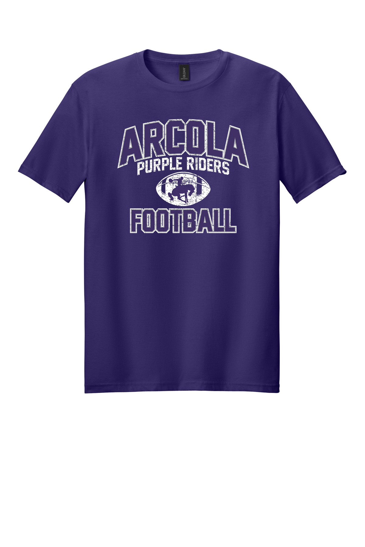 Arcola Football Design 01 Toddler T-shirt - Team Purple