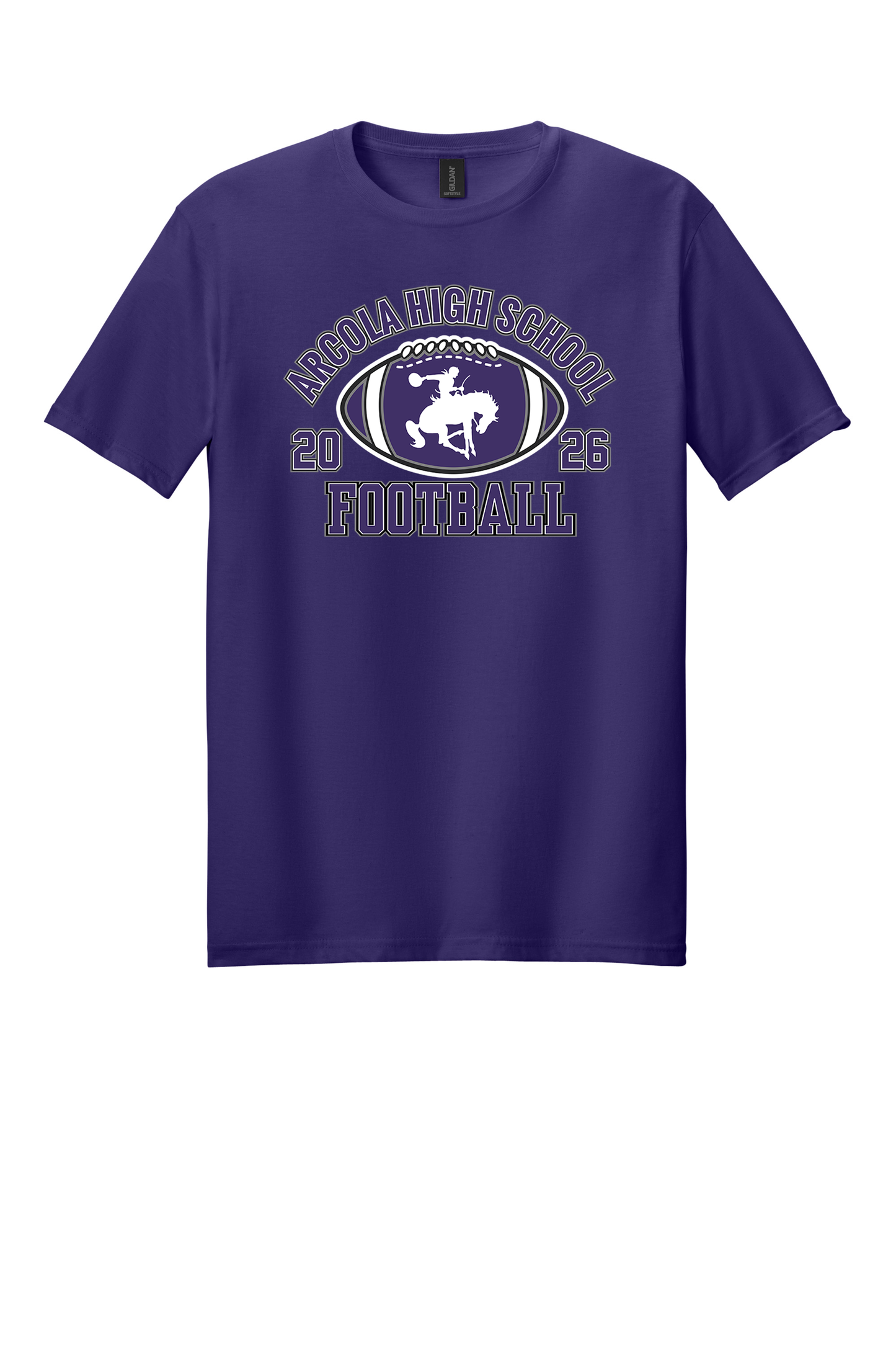 Arcola - Football - Design 03 -  T-shirt - Gildan 64000