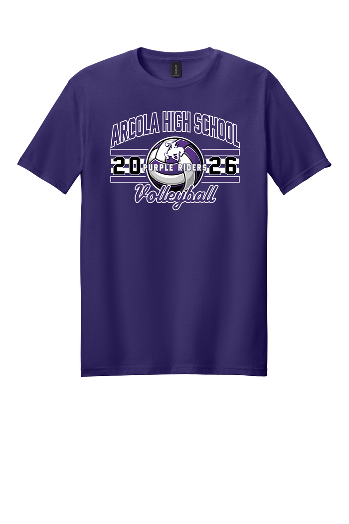 Arcola - Volleyball - Design 03 -  T-shirt - Gildan 64000