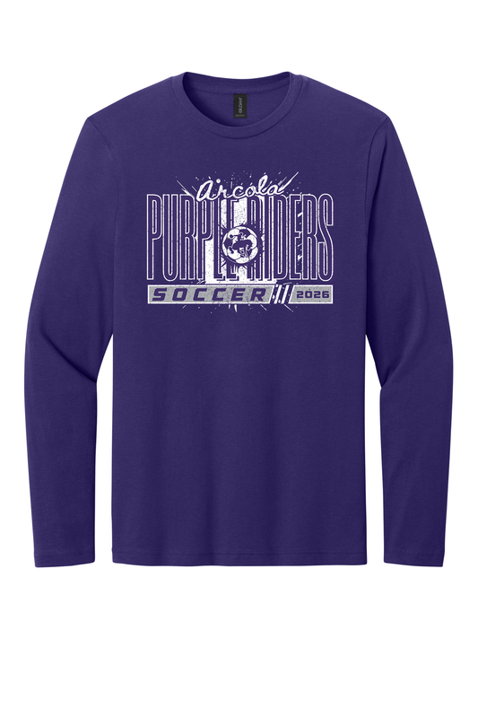 Arcola - Soccer - Design 01 -  Long Sleeve T - Gildan 64400