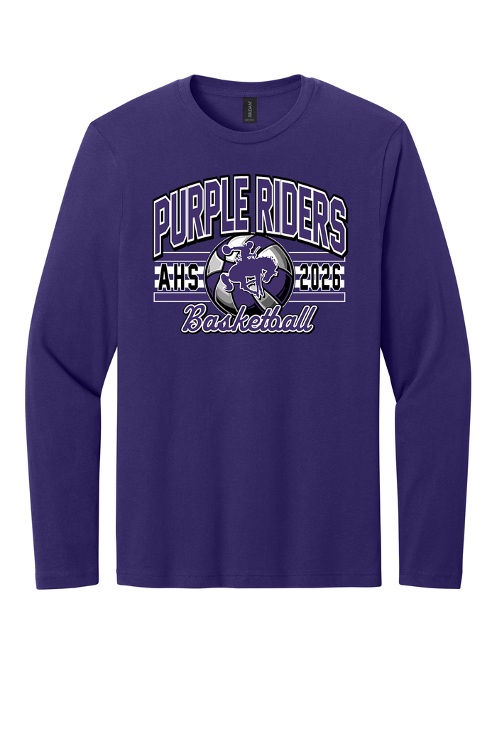 Arcola - Basketball - Design 02 -  Long Sleeve T - Gildan 64400