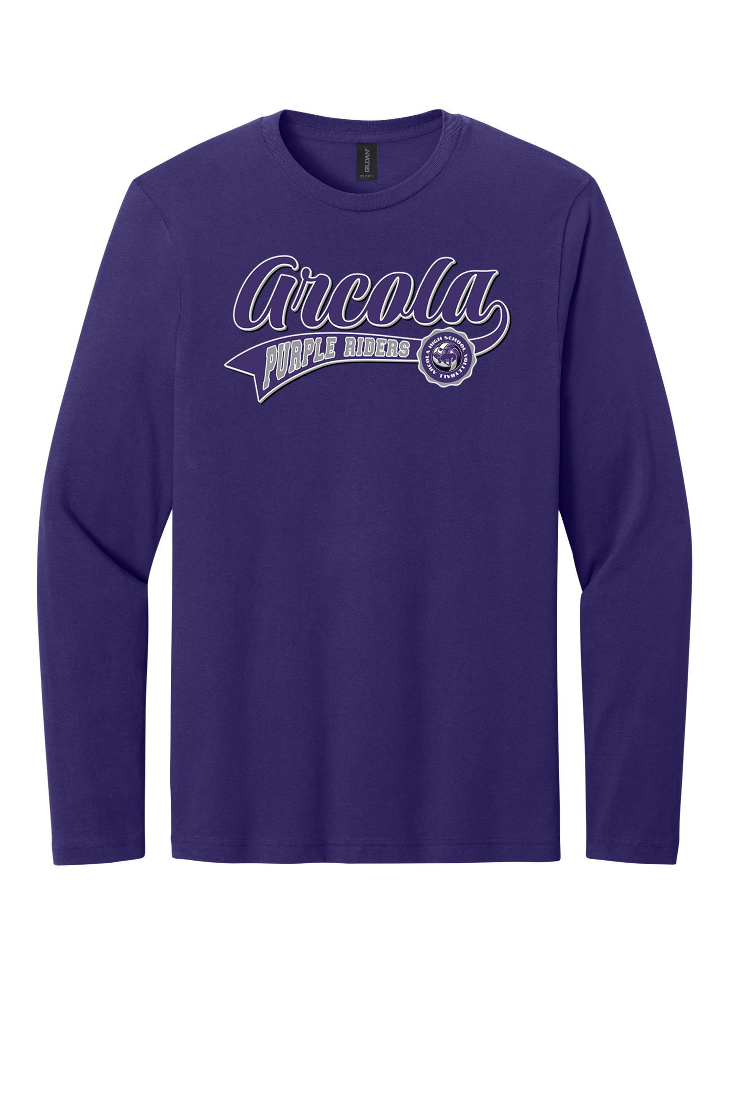Arcola - Volleyball - Design 02 -  Long Sleeve T - Gildan 64400