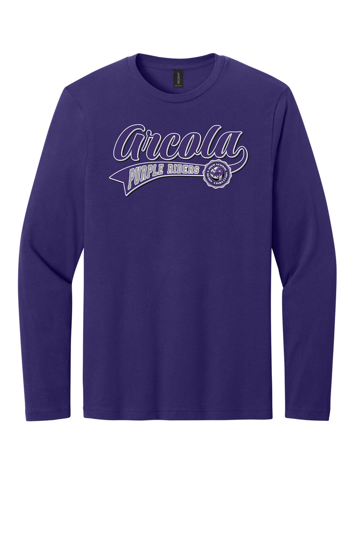 Arcola - Volleyball - Design 02 -  Long Sleeve T - Gildan 64400