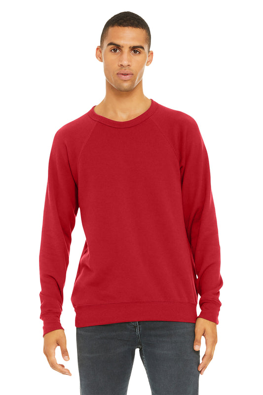 Bella Canvas - Unisex Sponge Fleece Raglan Sweatshirt - BC3901