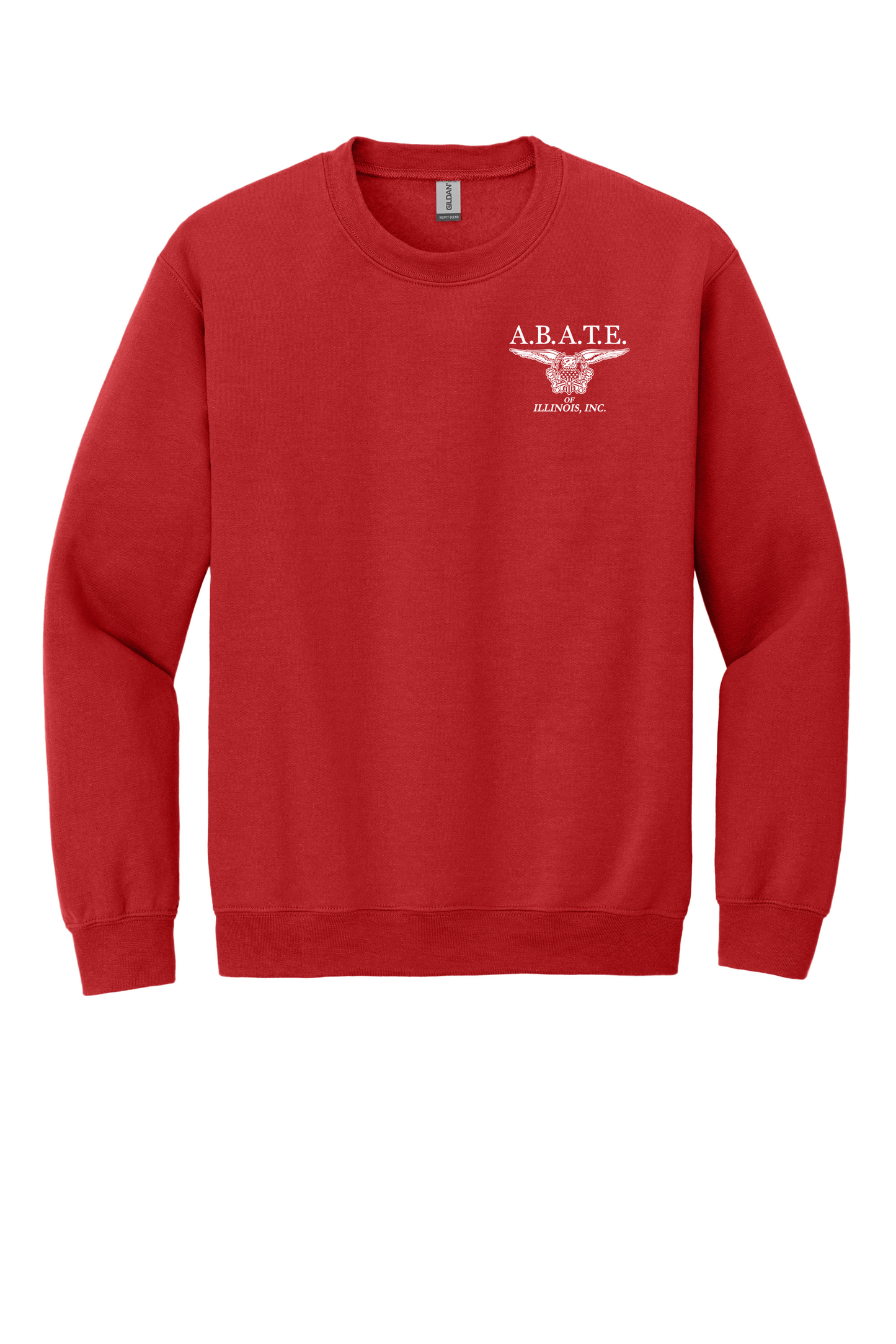 Abate - Abate of illinois - Design 01 - Crewneck Sweatshirt - Gildan 18000