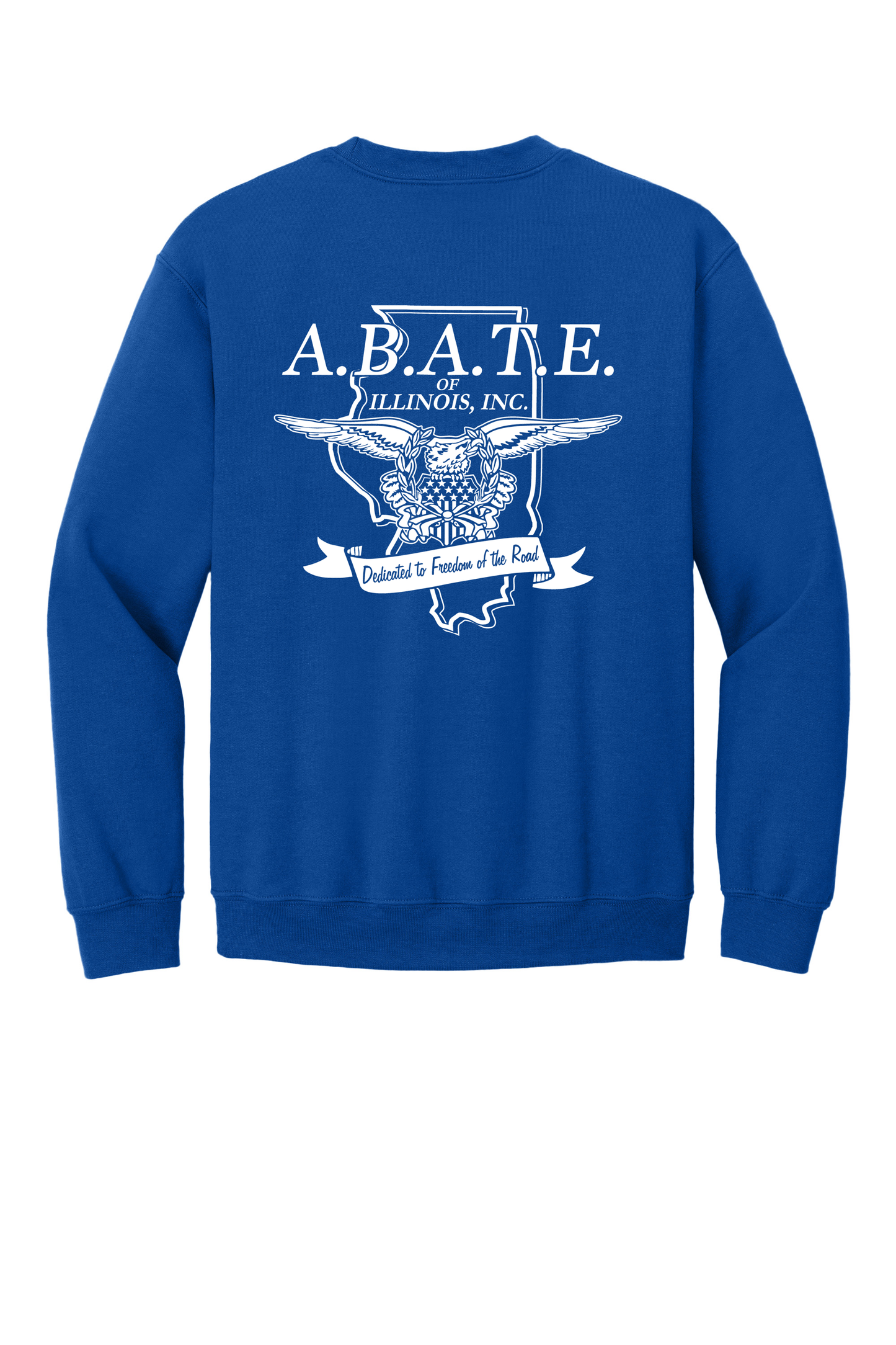 Abate - Abate of illinois - Design 01 - Crewneck Sweatshirt - Gildan 18000