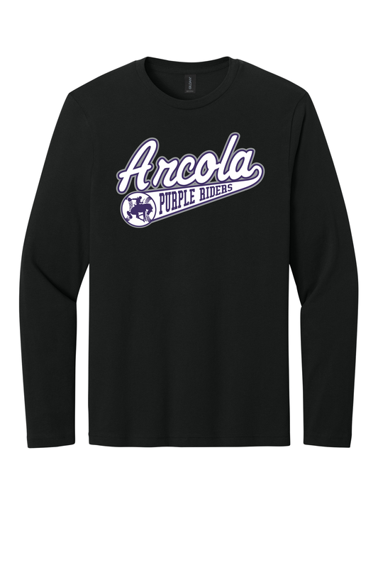 Arcola - Baseball - Design 01 -  Long Sleeve T - Gildan 64400