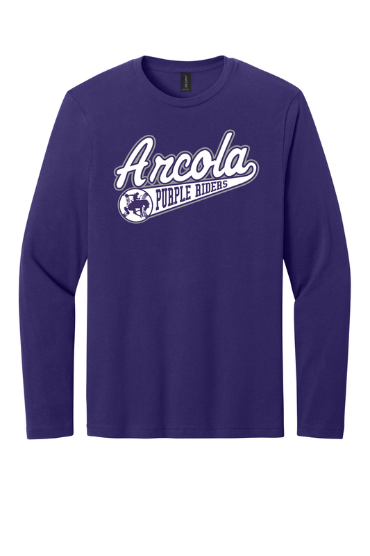 Arcola - Baseball - Design 01 -  Long Sleeve T - Gildan 64400